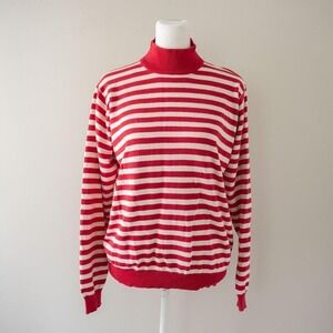 Vintage 90's Charter Club 100%‎ Cotton Mock Neck Sweater